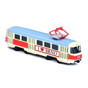 Produkt RAPPA Kovová tramvaj Tatra T3 - 16 cm - I Love Brno - Rappa