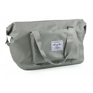 Zaparkorun Dámská skládací cestovní taška Foldaway Travel Bag - šedá