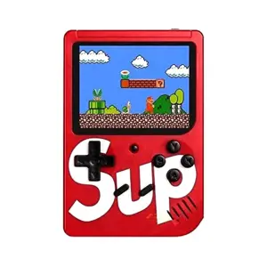Zaparkorun Digitální hrací konzole SUP GameBox - 400 her v 1 - červená