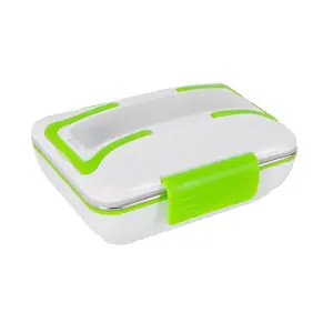 Zaparkorun Elektrická krabička na ohřívání jídla YY-3266 - 40 W - bílo-zelená