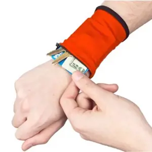 Produkt Zaparkorun Peněženka na zápěstí se zipem WristWallet - 1 ks - oranžová