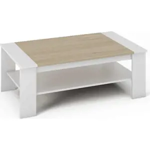 Produkt Casarredo Konferenční stolek BARI bílá/sonoma