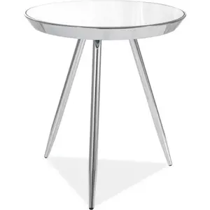 Casarredo Konferenční stolek BORA C chróm/zrcadlo