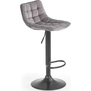 Halmar Barová židle H95 - šedá