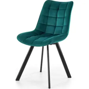 Halmar Jídelní židle K332 - smaragdová