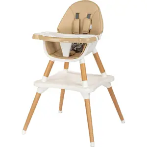 Produkt NEW BABY Jídelní židlička 3v1 New Baby Grace beige