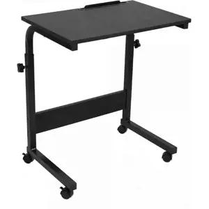 Produkt Tempo Kondela PC stůl s kolečky WESTA - černá + kupón KONDELA10 na okamžitou slevu 3% (kupón uplatníte v košíku)