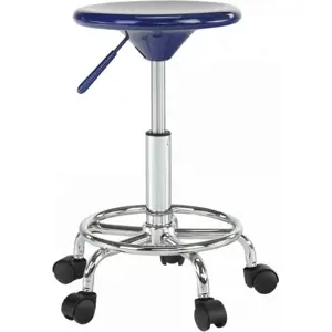 Tempo Kondela Židle MABEL 3 NEW - modrá/chrom + kupón KONDELA10 na okamžitou slevu 3% (kupón uplatníte v košíku)