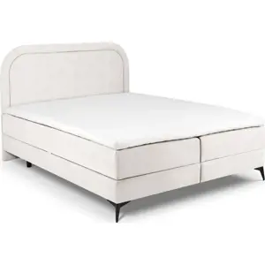 Produkt Béžová boxspring postel s úložným prostorem 160x200 cm Eclipse – Cosmopolitan Design