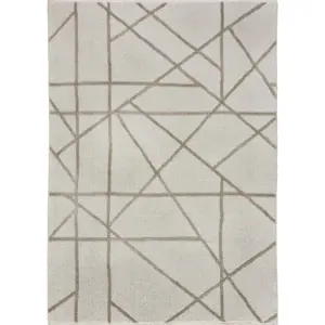 Béžový koberec 120x170 cm Lux – Universal