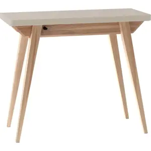 Béžový přírodní konzolový stolek 45x90 cm Envelope – Ragaba