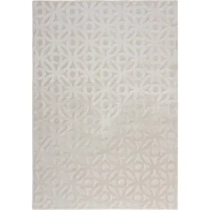 Béžový vlněný koberec 150x80 cm Patna Clarissa - Flair Rugs