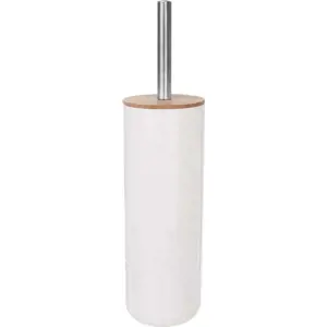 Bílá bambusová WC štětka Whitney – Orion