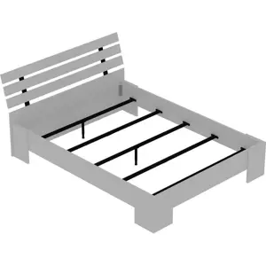 Produkt Bílá dvoulůžková postel 140x190 cm Kutay – Kalune Design