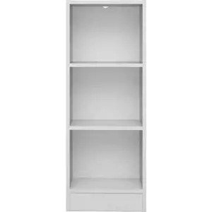 Bílá knihovna 41x107 cm Basic - Tvilum