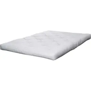 Bílá měkká futonová matrace 90x200 cm Sandwich – Karup Design