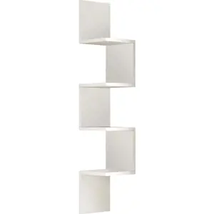 Produkt Bílá nástěnná knihovna 22x117 cm Laura – Kalune Design