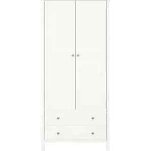 Bílá šatní skříň 89x195 cm Tromsö - Tvilum