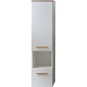 Produkt Bílá vysoká závěsná koupelnová skříňka 30x123 cm Set 931 - Pelipal