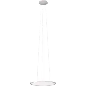 Produkt Bílé závěsné svítidlo SULION Alba, výška 200 cm