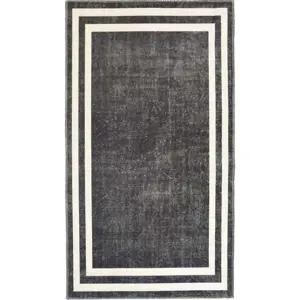 Produkt Bílo-šedý pratelný koberec 150x80 cm - Vitaus