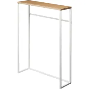 Produkt Bílo-světle hnědý konzolový stolek 18.5x60 cm Tower – YAMAZAKI