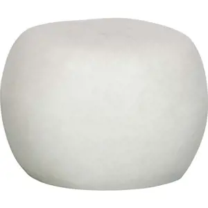 Produkt Bílý zahradní konferenční stolek z vláknitého jílu vtwonen Pebble, ø 50 cm
