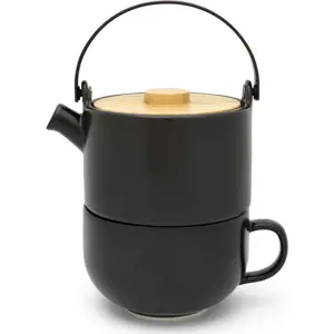 Produkt Černá konvice na čaj z kameniny 500 ml Umea - Bredemeijer