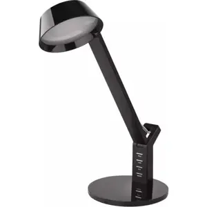 Produkt Černá LED stmívatelná stolní lampa (výška 39 cm) Simon – EMOS