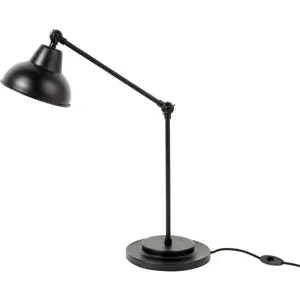Produkt Černá stolní lampa Xavi - White Label