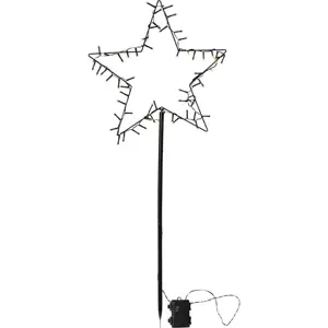 Produkt Černá venkovní světelná dekorace s vánočním motivem Spiky – Star Trading
