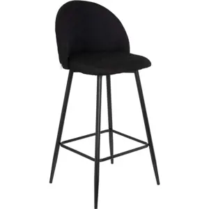 Produkt Černé barové židle s nastavitelnou výškou v sadě 2 ks (výška sedáku 69 cm) – Casa Selección