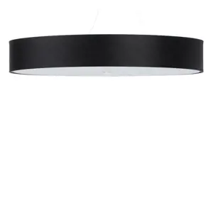 Produkt Černé závěsné svítidlo s textilním stínidlem ø 90 cm Herra – Nice Lamps