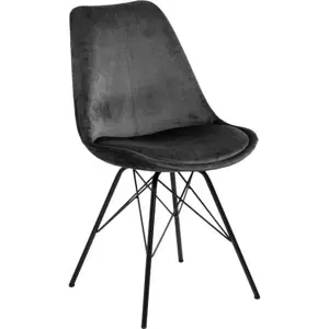 Produkt Černo-šedá jídelní židle Eris – Actona