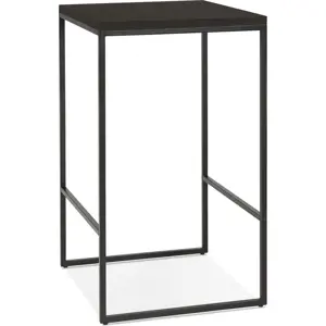 Produkt Černý barový stůl Kokoon Tikafe, výška 105 cm