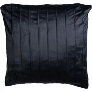 Produkt Černý dekorativní polštář JAHU collections Stripe, 45 x 45 cm