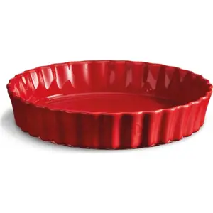 Produkt Červená keramická koláčová forma Emile Henry, ⌀ 28 cm