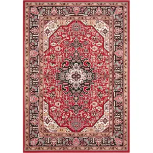 Červený koberec Nouristan Skazar Isfahan, 80 x 150 cm