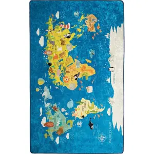 Produkt Dětský koberec World Map, 200 x 290 cm