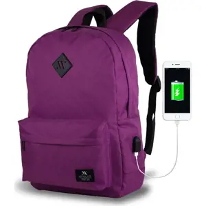 Produkt Fialový batoh s USB portem My Valice SPECTA Smart Bag
