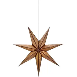 Produkt Hnědá světelná dekorace s vánočním motivem ø 45 cm Glitter – Markslöjd