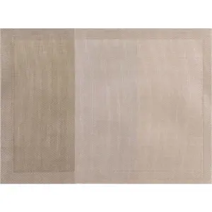 Hnědošedé prostírání Tiseco Home Studio Jacquard, 45 x 33 cm