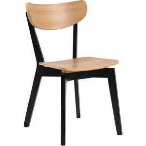 Produkt Jídelní židle v dekoru dubu v černo-přírodní barvě Roxby – Actona