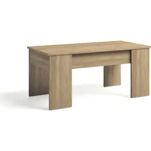 Produkt Konferenční stolek v dekoru borovice v přírodní barvě 50x100 cm Natura – Marckeric