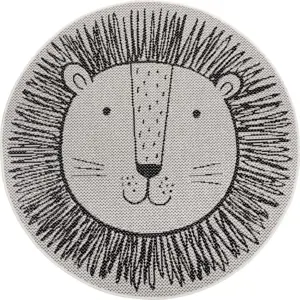 Produkt Krémový dětský koberec Ragami Lion, ø 160 cm