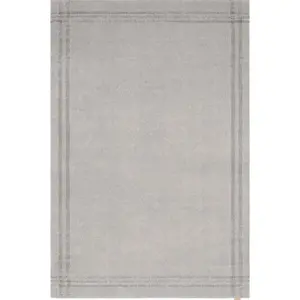Krémový vlněný koberec 240x340 cm Calisia M Grid Rim – Agnella