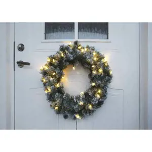 Produkt LED svítící věnec Star Trading Wreath, ⌀ 50 cm