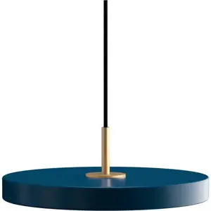 Produkt LED závěsné svítidlo v petrolejové barvě s kovovým stínidlem ø 31 cm Asteria Mini – UMAGE