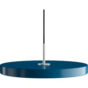 LED závěsné svítidlo v petrolejové barvě s kovovým stínidlem ø 43 cm Asteria Medium – UMAGE