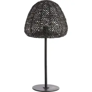 Produkt Matně černá stolní lampa (výška 56 cm) Finou – Light & Living